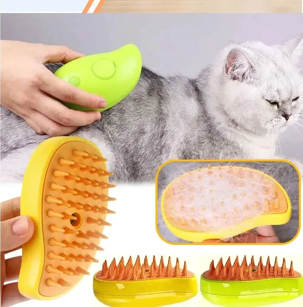 MeowMist™ – Smart Steam Brush