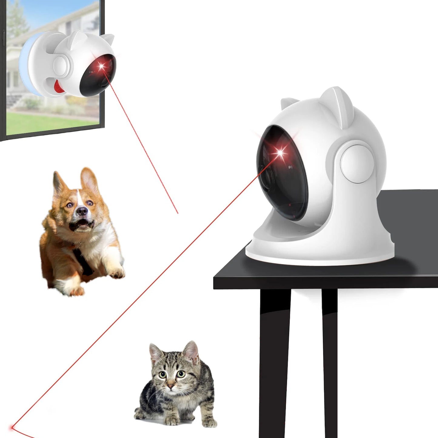 MeowBeam™ – Smart Auto Laser Toy