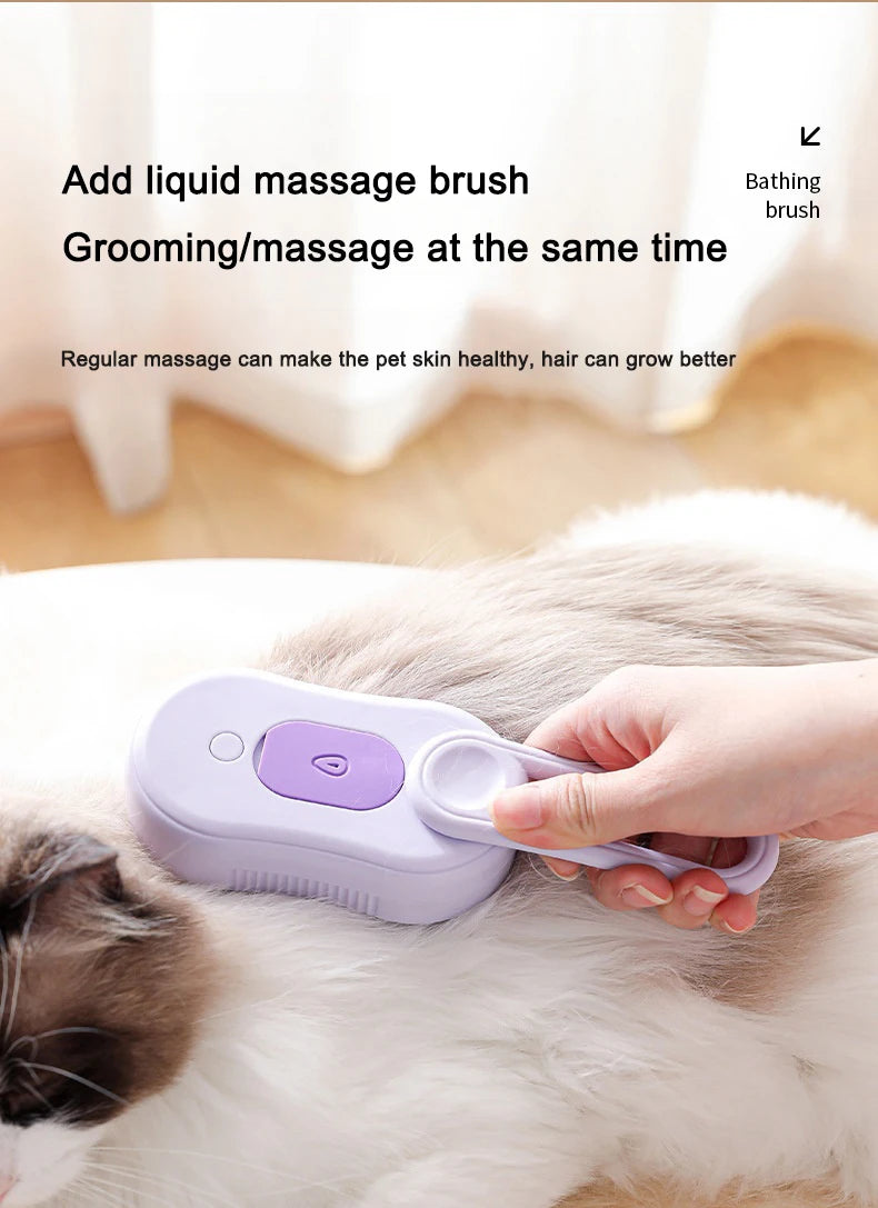 MeowMist™ – Smart Steam Brush