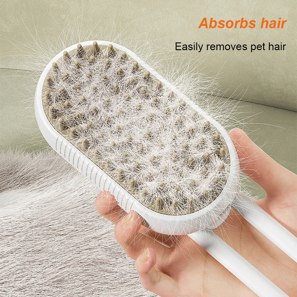 MeowMist™ – Smart Steam Brush