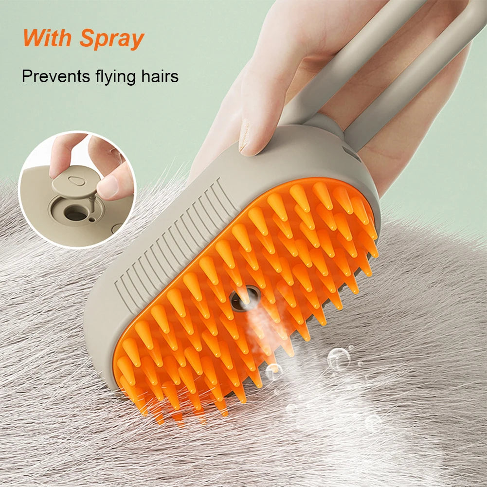 MeowMist™ – Smart Steam Brush