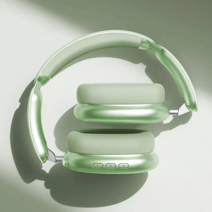 WENTRONIC Y02 Electronic Over-Ear Active Noise Cancelling Wireless Headphones - 60H Playtime, Hi-Res Audio, Foldable, Soft Earpads, Built-In Mic, 3.5Mm Jack, Waterproof Headphones, Mobile Calls, Ios/Android/Pc Compatible