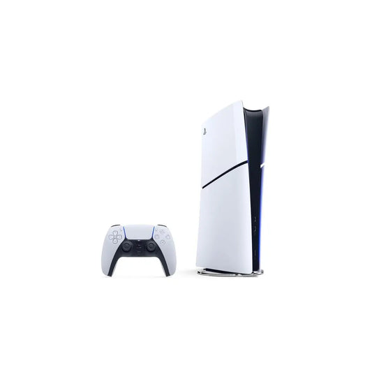 PS5 Slim Digital Edition 1TB Storage High-Speed 4K Gaming Console with Dualsense Controller HDMI Cable USB Cable Playstation