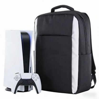 Carrying Backpack for Ps5/Slim/Pro - Waterproof Shockproof Protective Bag for PS5 Console & Gaming Accessories Storage