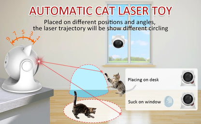 MeowBeam™ – Smart Auto Laser Toy