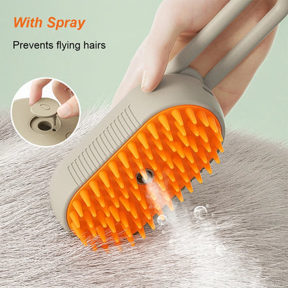 MeowMist™ – Smart Steam Brush